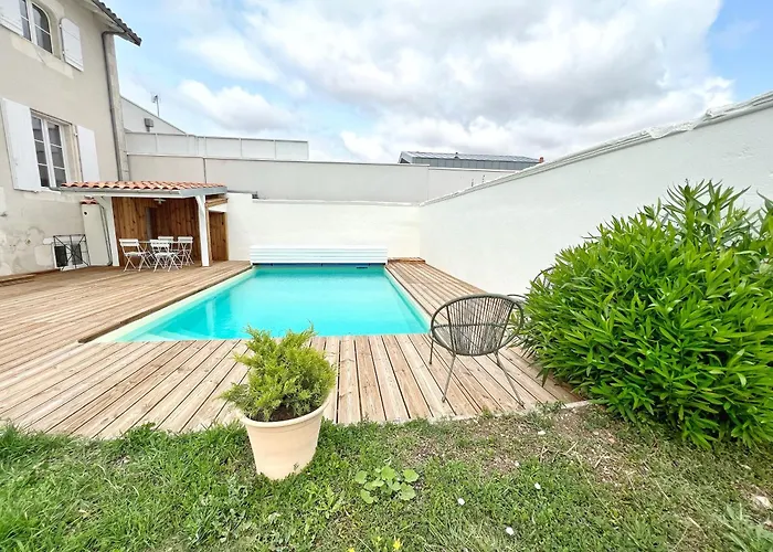 La Sauvagere - Piscine Сasa de vacaciones La Rochelle (Charente-Maritime)